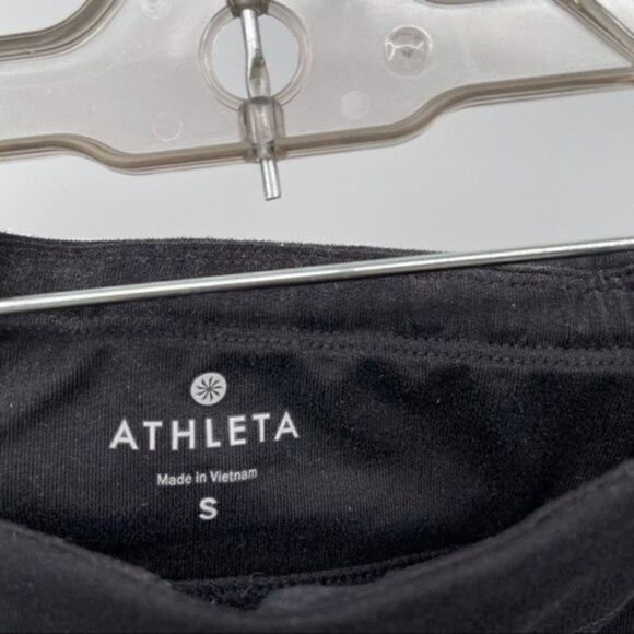 Athleta sportswear leggings small pockets black gray small BoxS - Picture 3 of 5